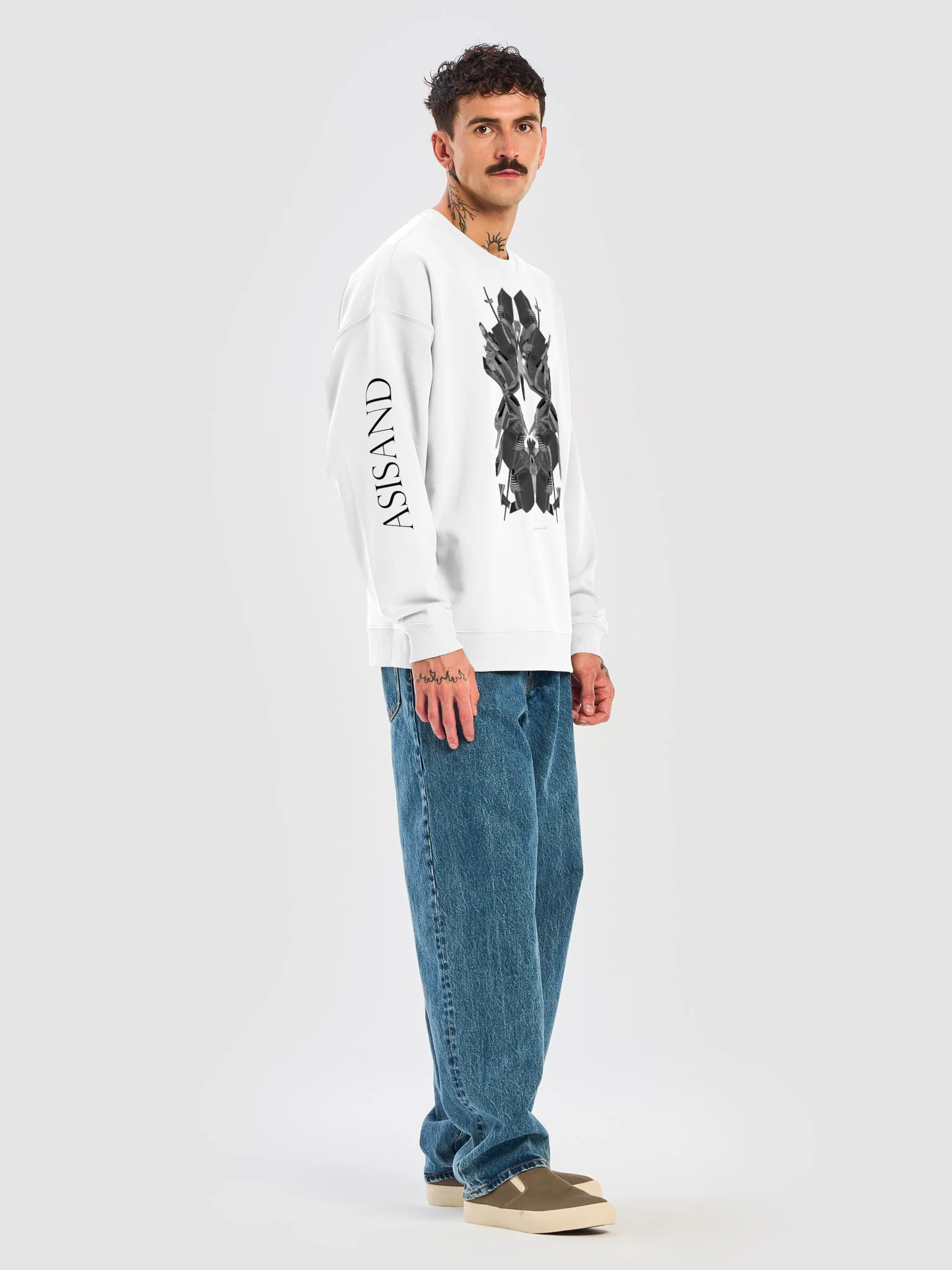 001 ASSEMBLY UNISEX OVERSIZED SWEATSHIRT WT 26 product image (7)