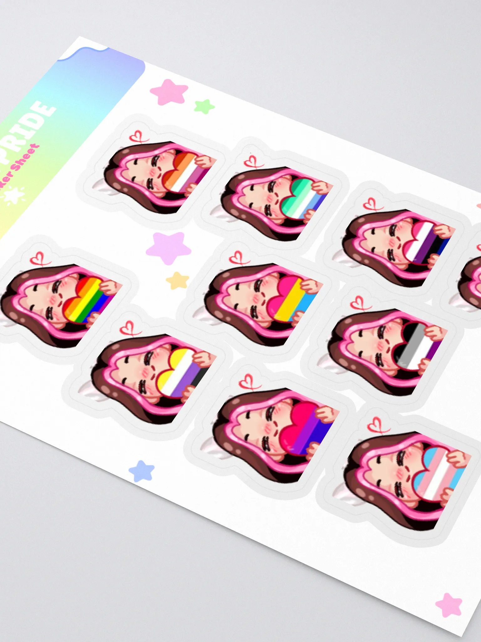Emilepsi Pride Sticker Sheet! product image (2)