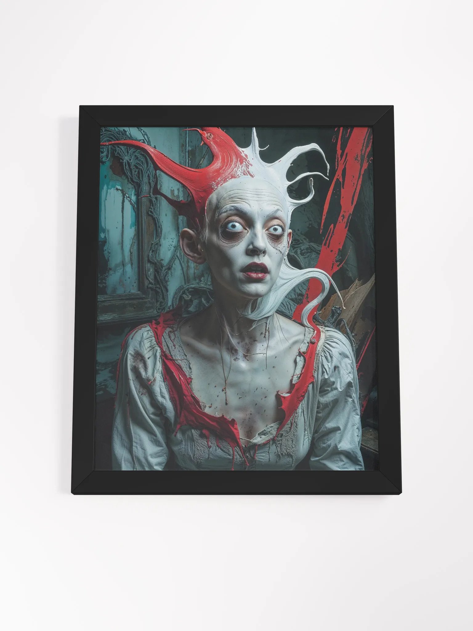 The Painted Widow Framed Print product image (20)