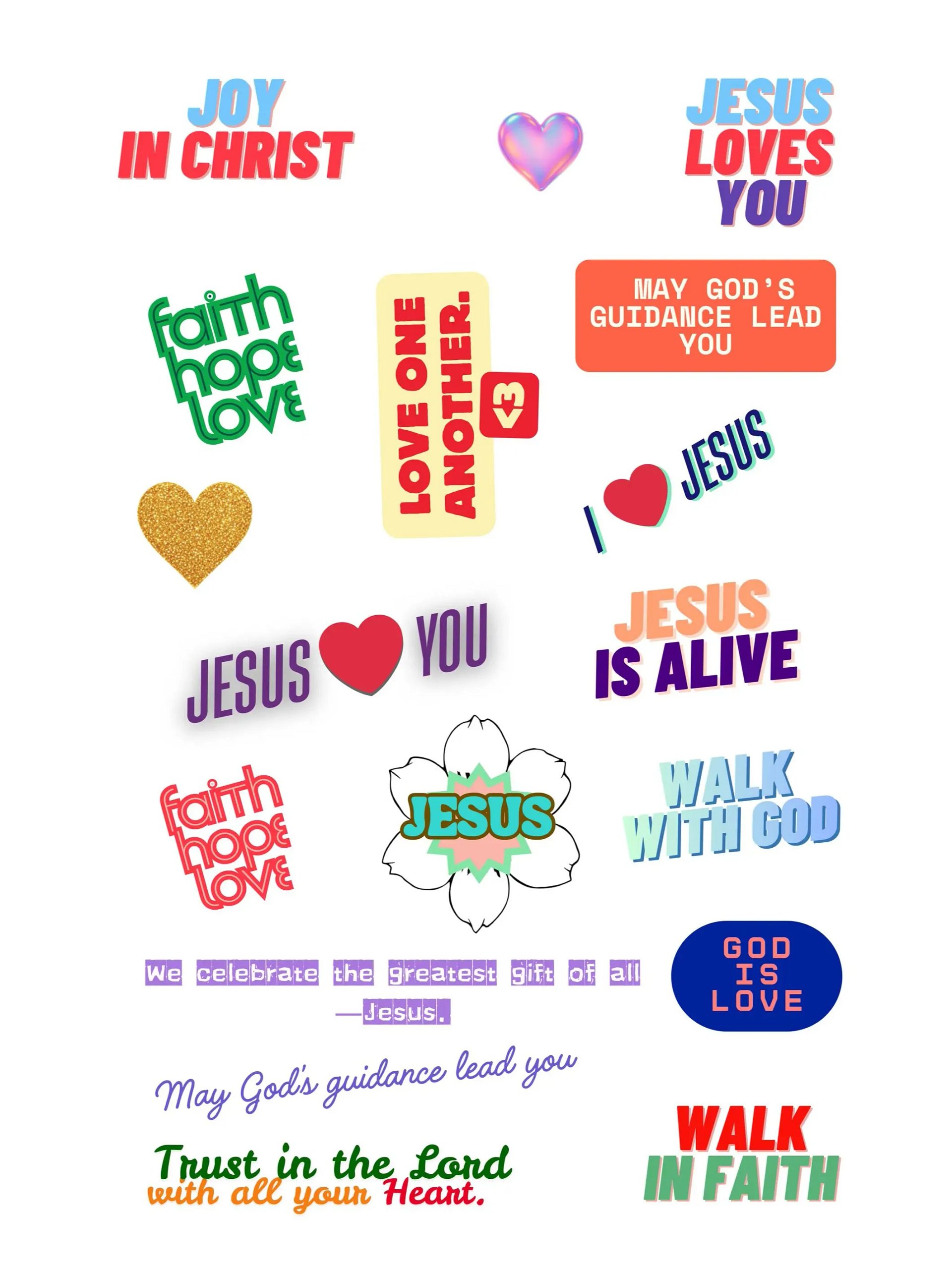 Scripture Affirmation & Bible Verse Bundle (15 pages) product image (2)