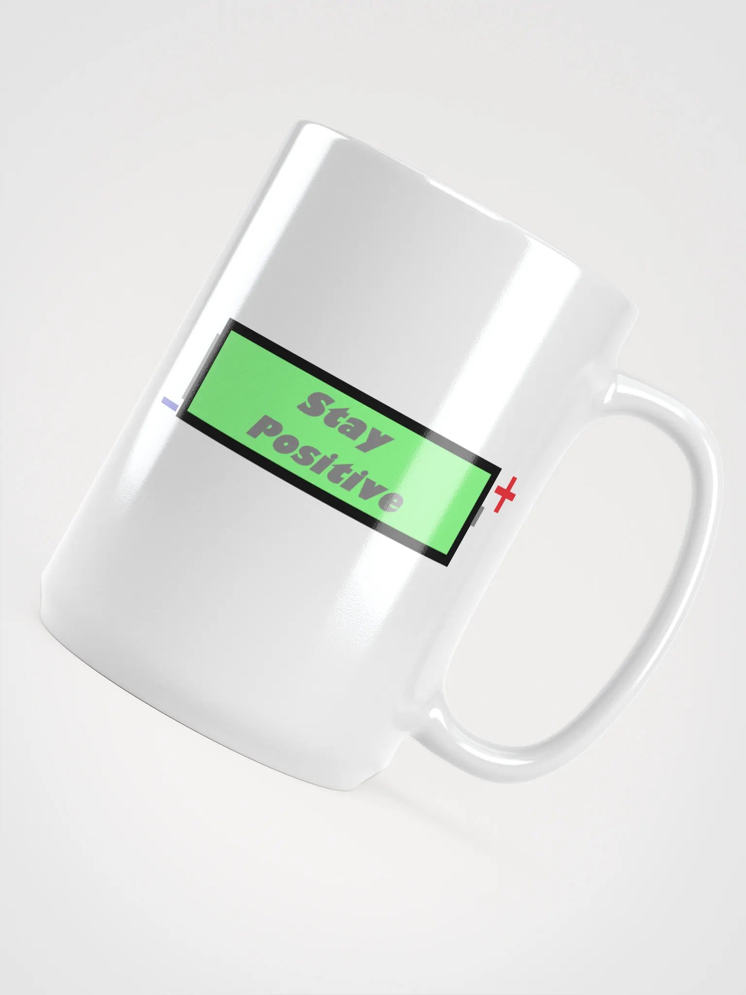 stay positive mug product image (4)
