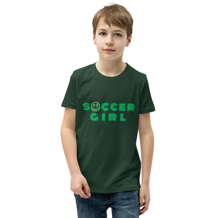 Soccer Girl Youth Tee product image (1)