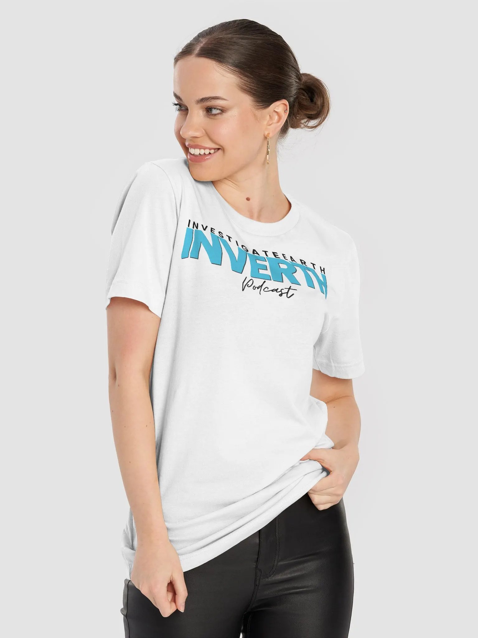 Bella+Canvas Light Investigate Earth Podcast Supersoft T Shirt product image (4)