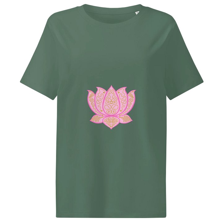 Lotus Blossom Gold Line Women's T-Shirt product image (1)