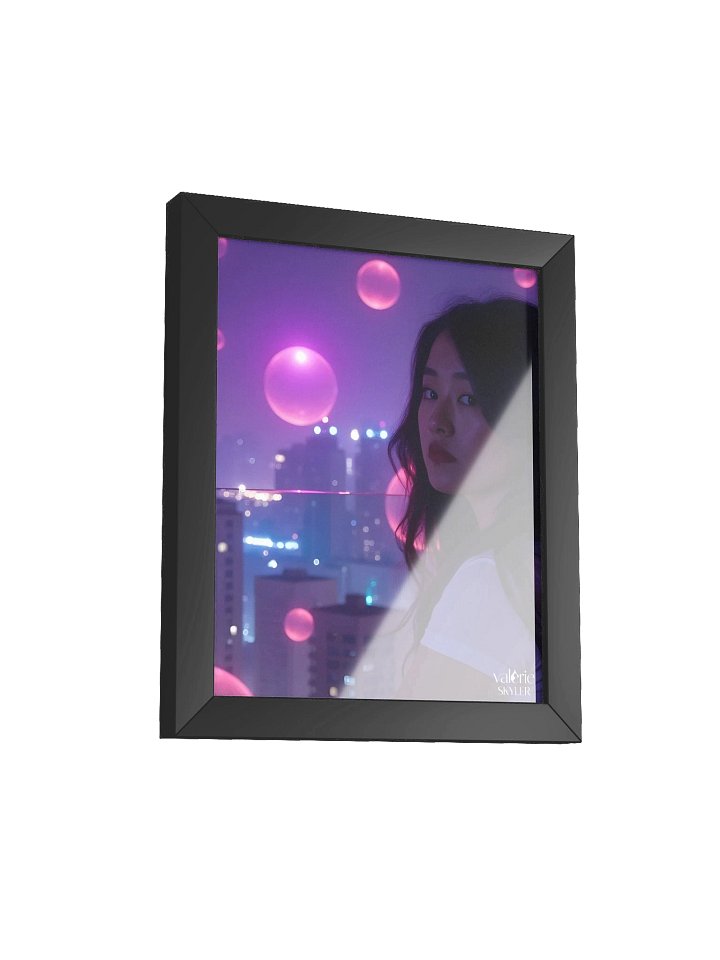 Matte Poster in Ayous Wood Frame: Undefined product image (2)
