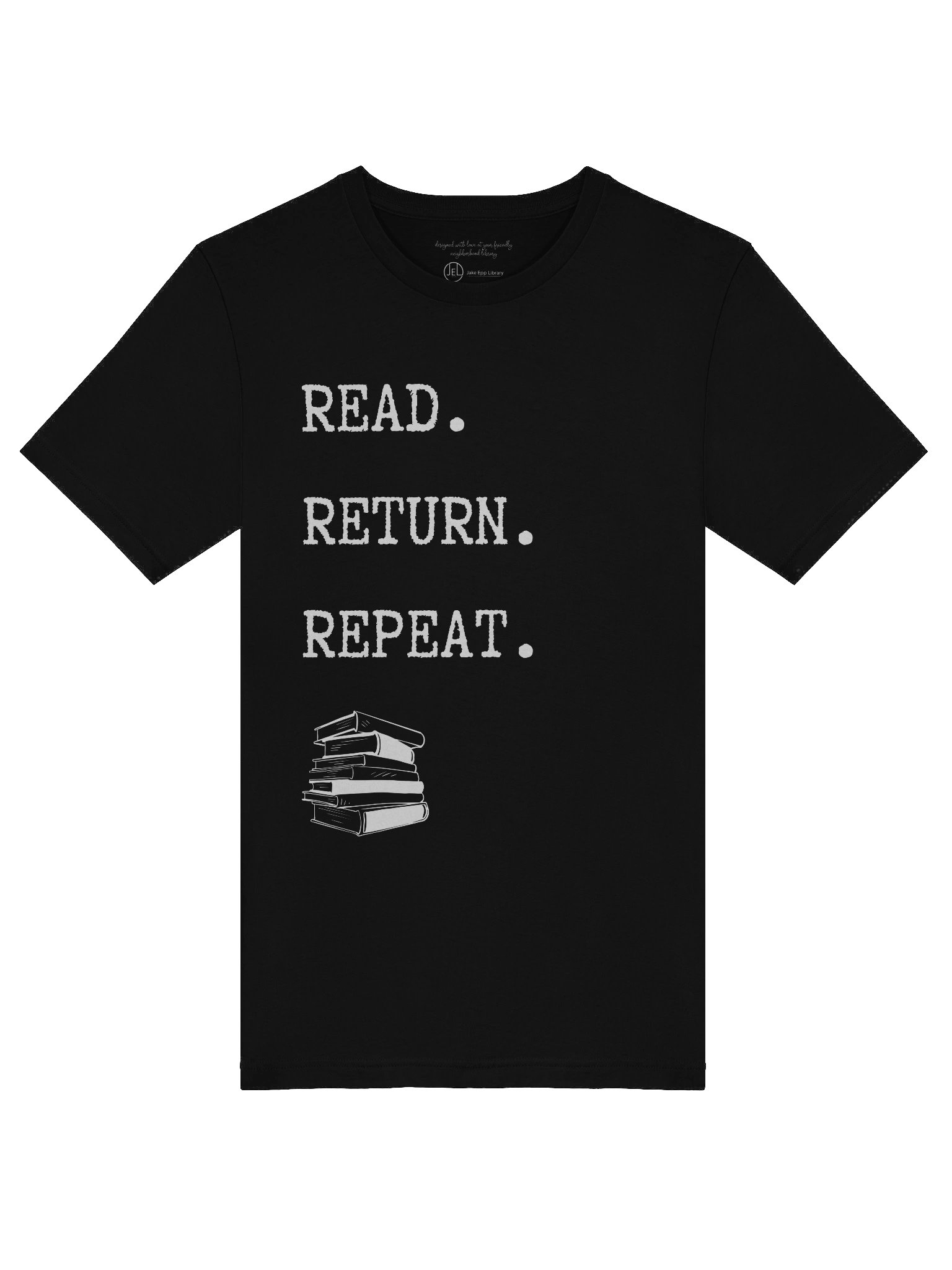 Library Rules T-Shirt (Dark) product image (5)