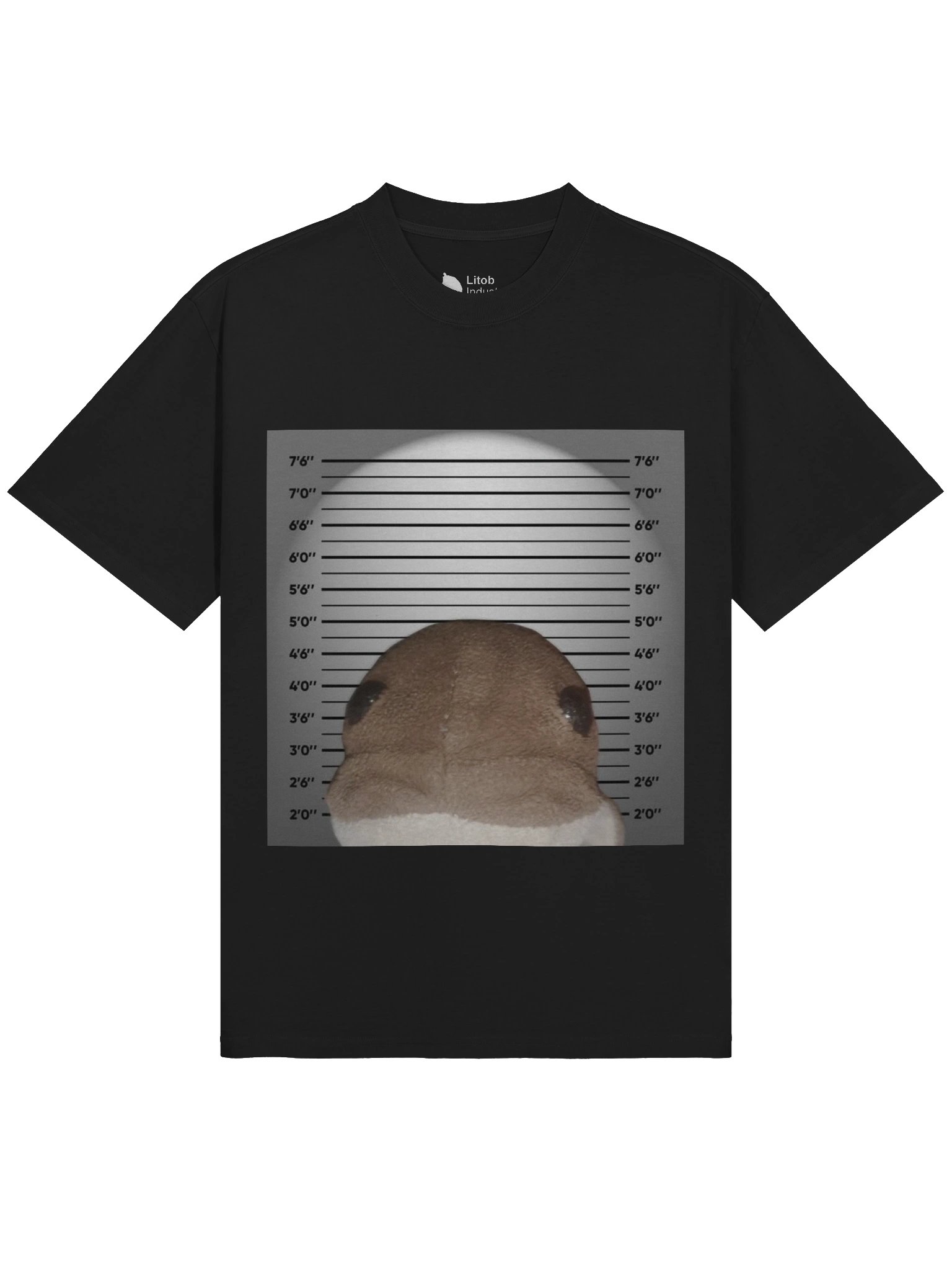 Litob x rerelevrai T-shirt graphique "Réré mugshot" product image (1)