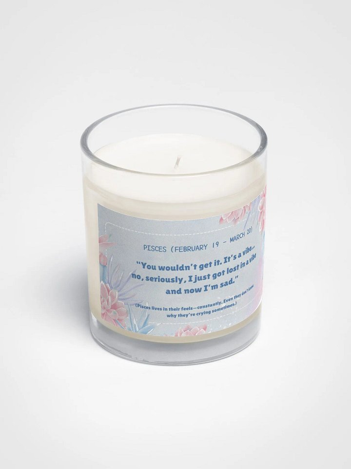 Pisces - Zodiac Candles product image (2)