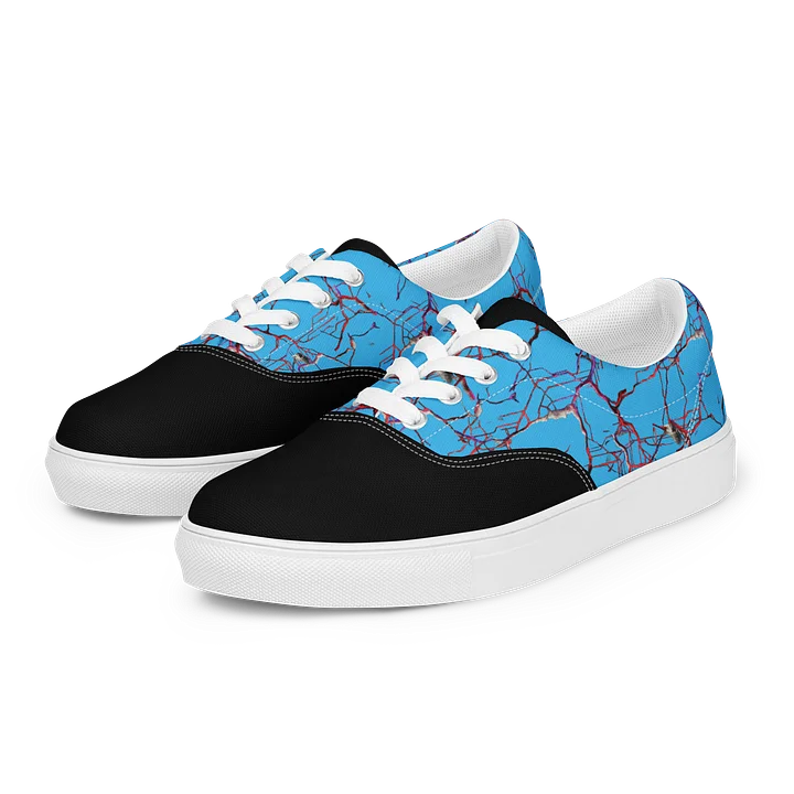 Neural Static // Low-Top Tech-Noir Sneakers product image (2)