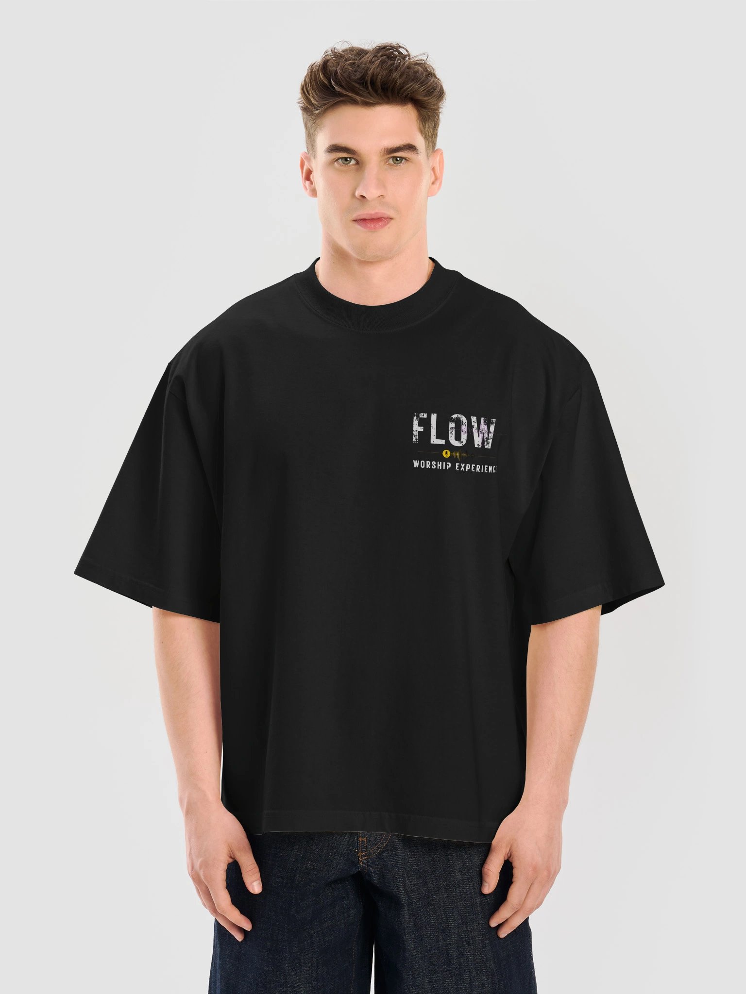 FLOW Worship Experience Oversized Tee product image (9)