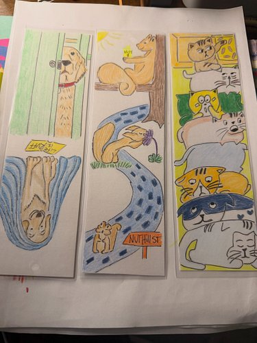 Meant to post this sooner and forgot ooops…but here are more bookmarks I have been working on! #traditional #bookmarks #color...