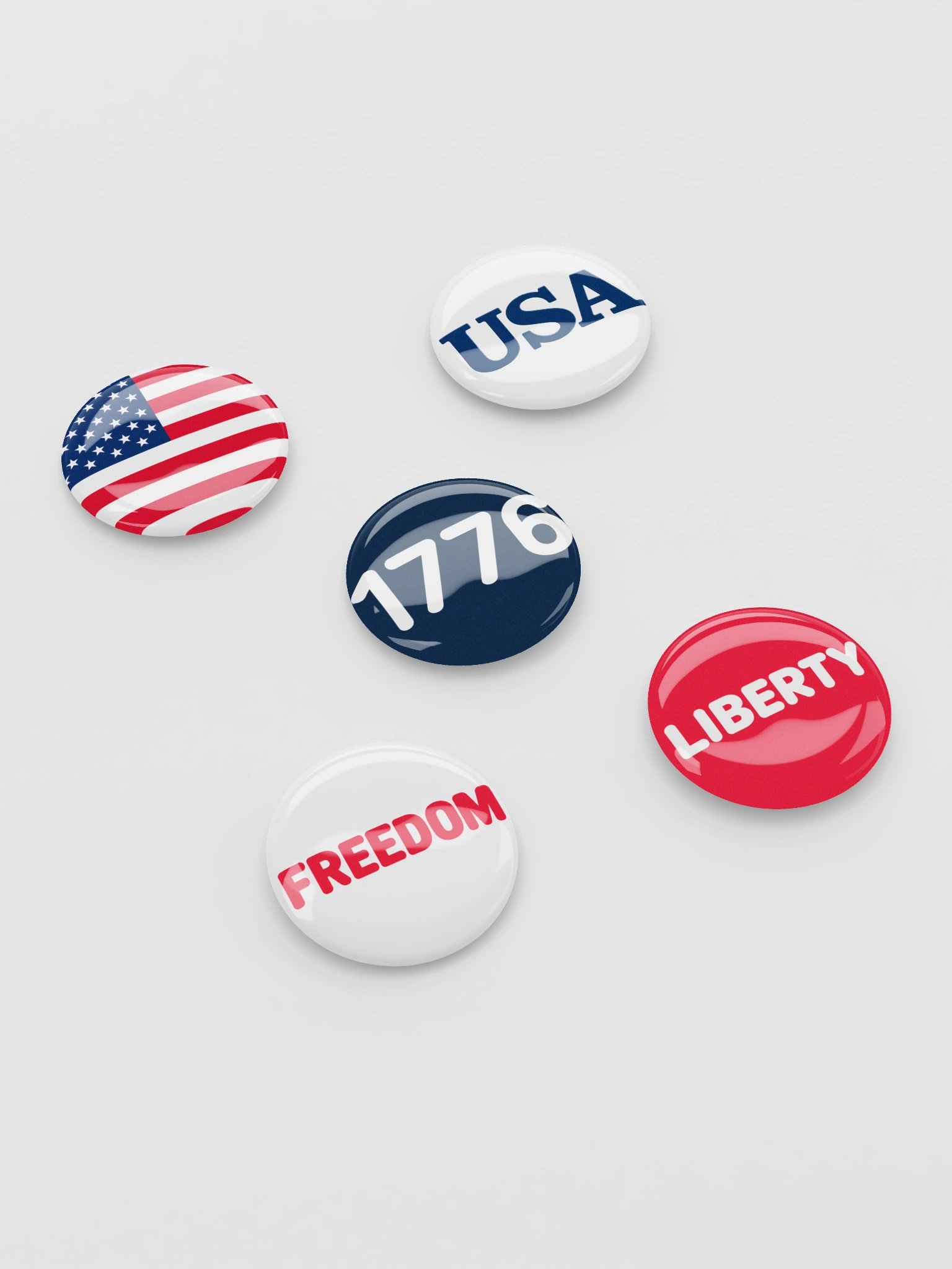 The American Spirit Pin Set product image (2)
