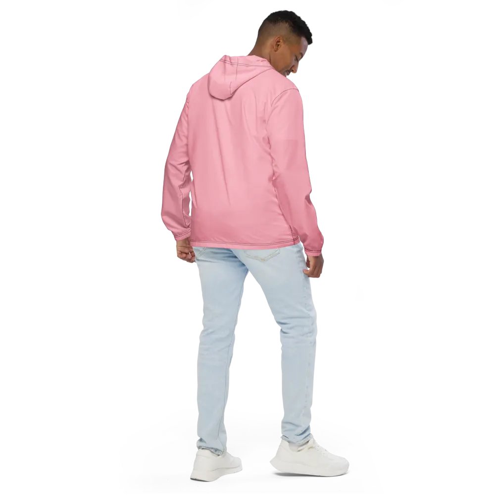 Plain Color Pink Windbreaker product image (3)