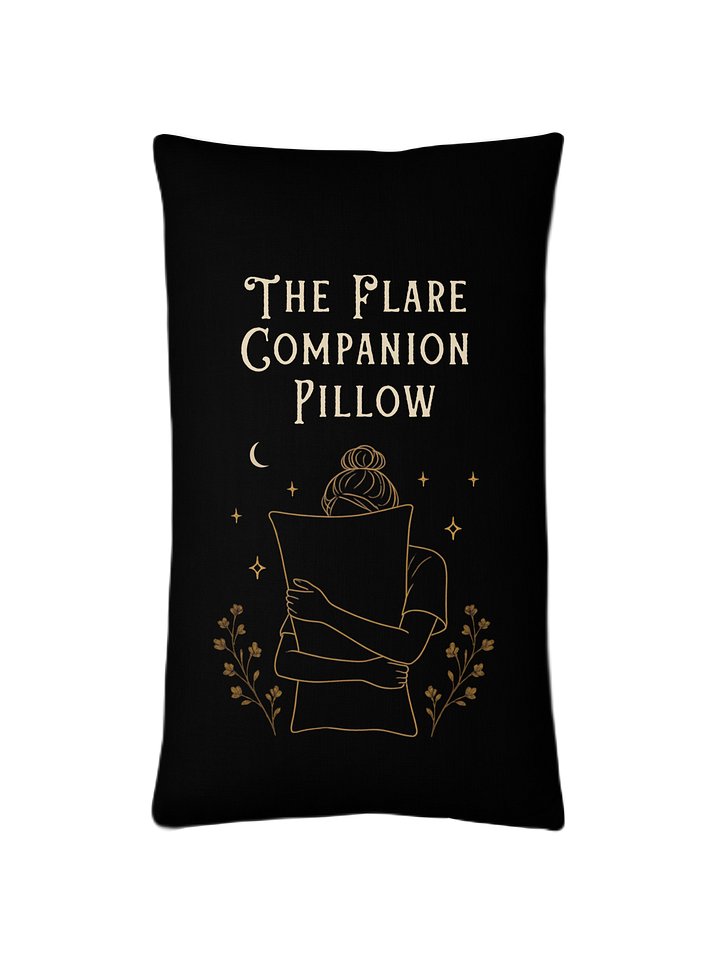 The Flare Companion Pillow | Gothic Chronic Illness Support Pillow product image (1)