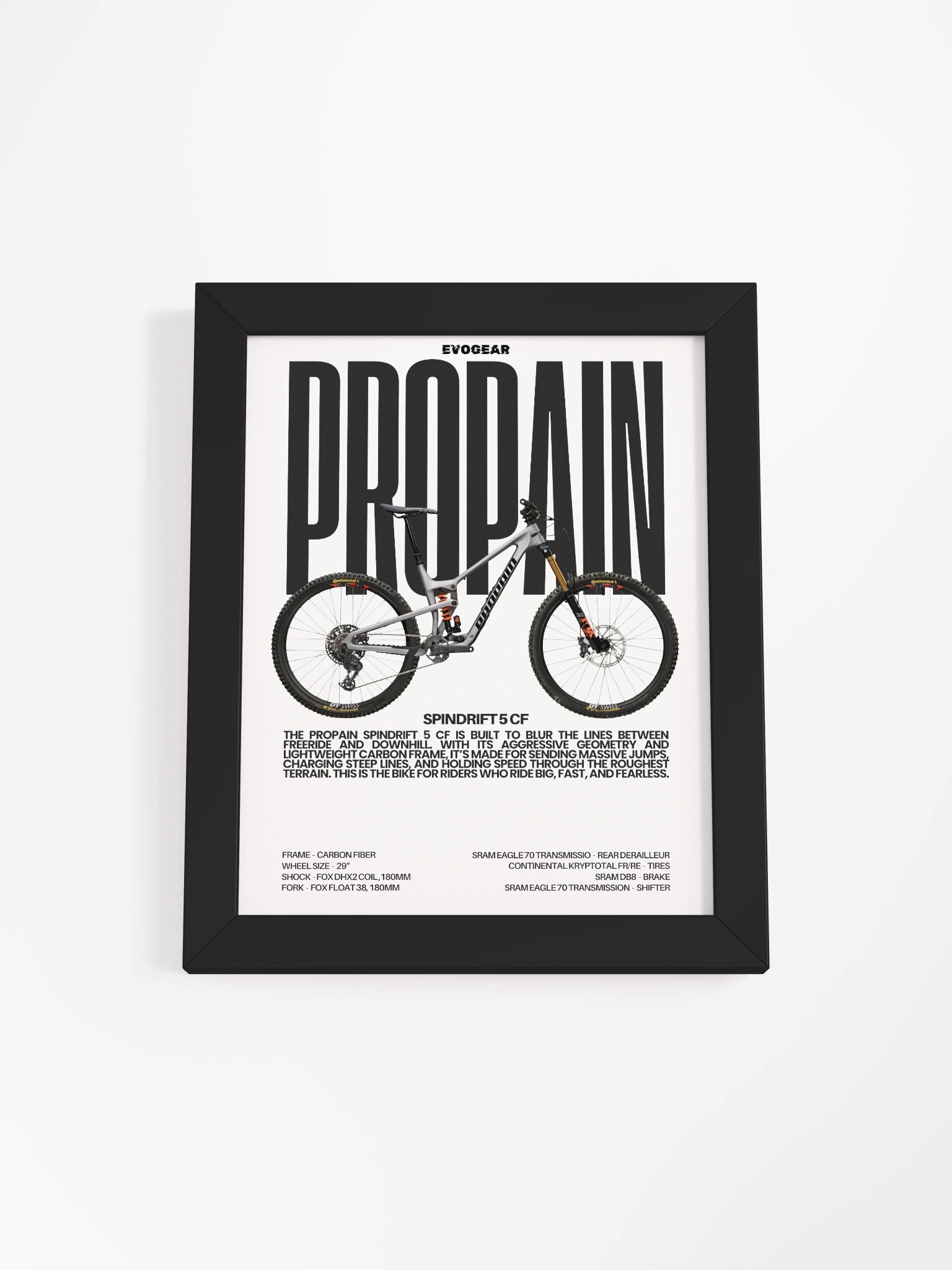Propain Spindrift 5 CF frame! product image (1)