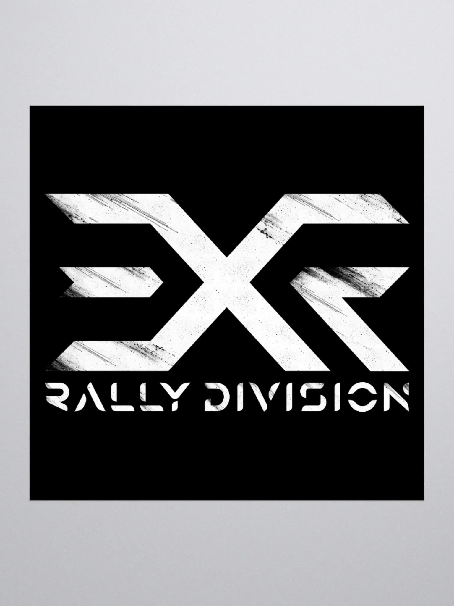 EXR RALLY DIVISION Logo Sticker product image (1)