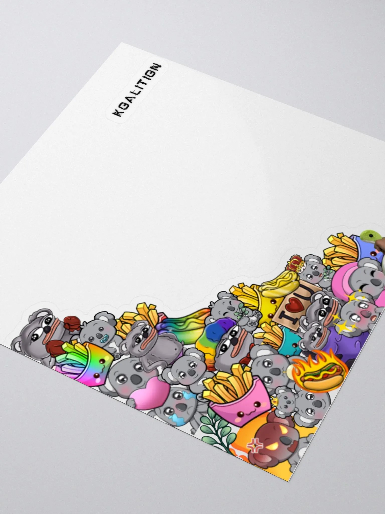 Emote Kiss Cut Stickers product image (3)