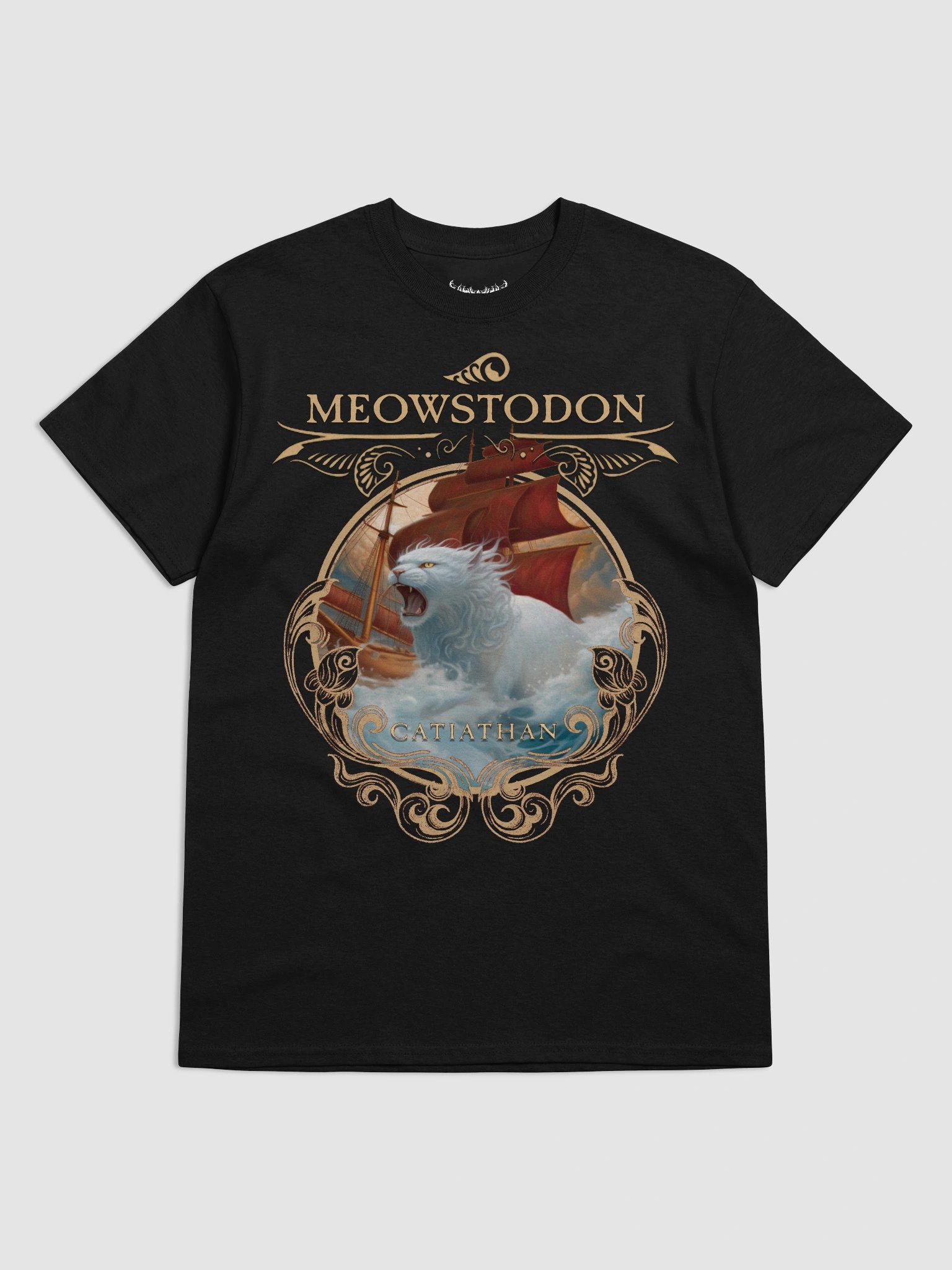 MEOWSTODON CATIATHAN T SHIRT product image (5)