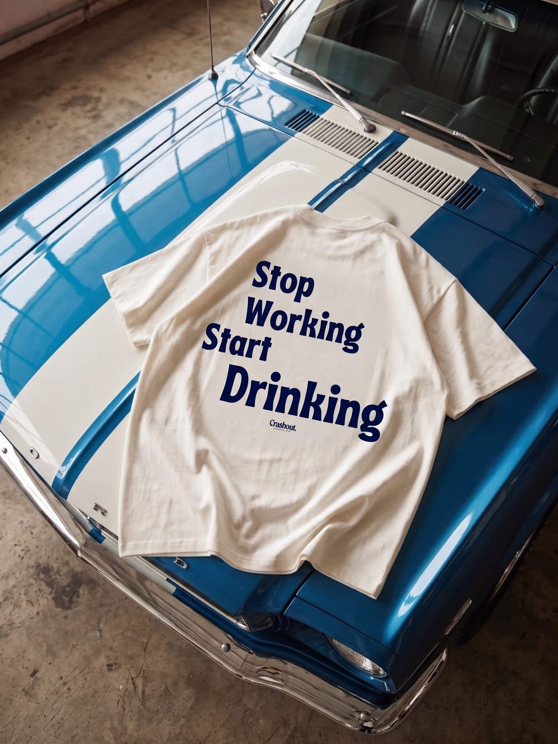 Stop Working, Start Drinking Tee product image (2)