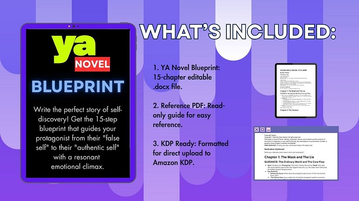 YA Novel Blueprint product image (2)