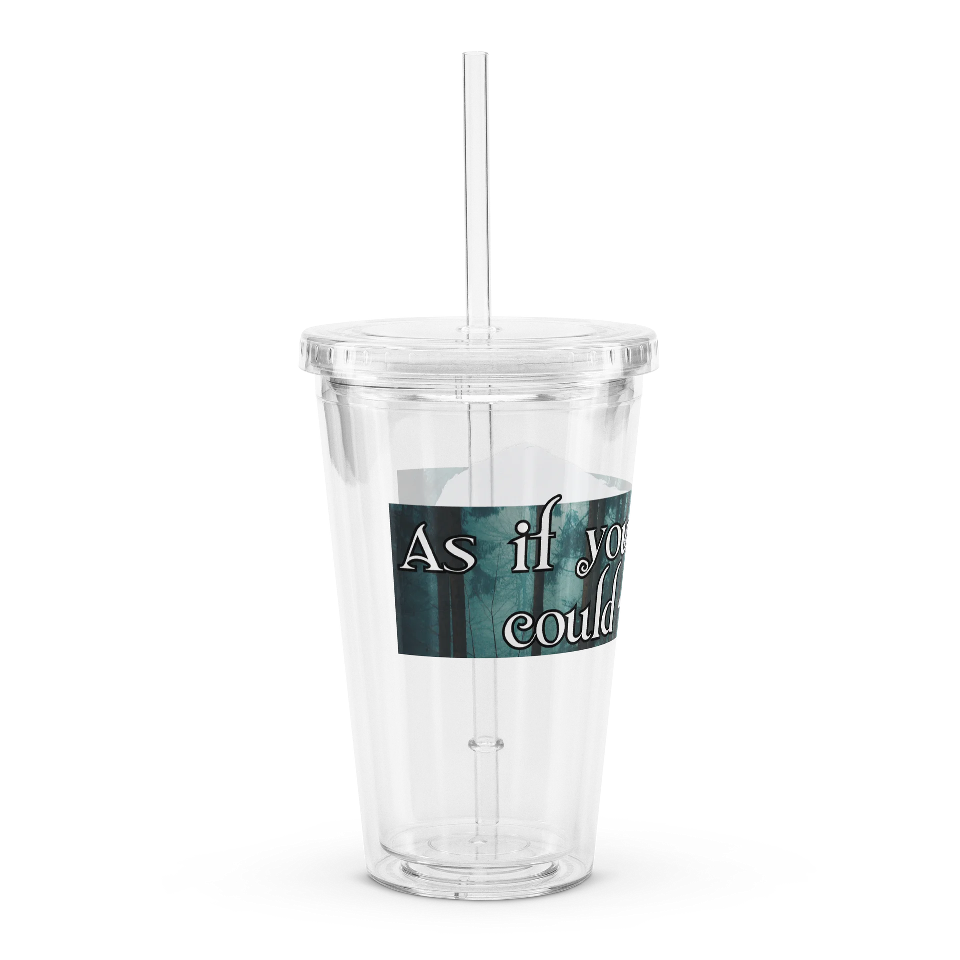 As if You Could Outrun Me - Tumbler product image (3)