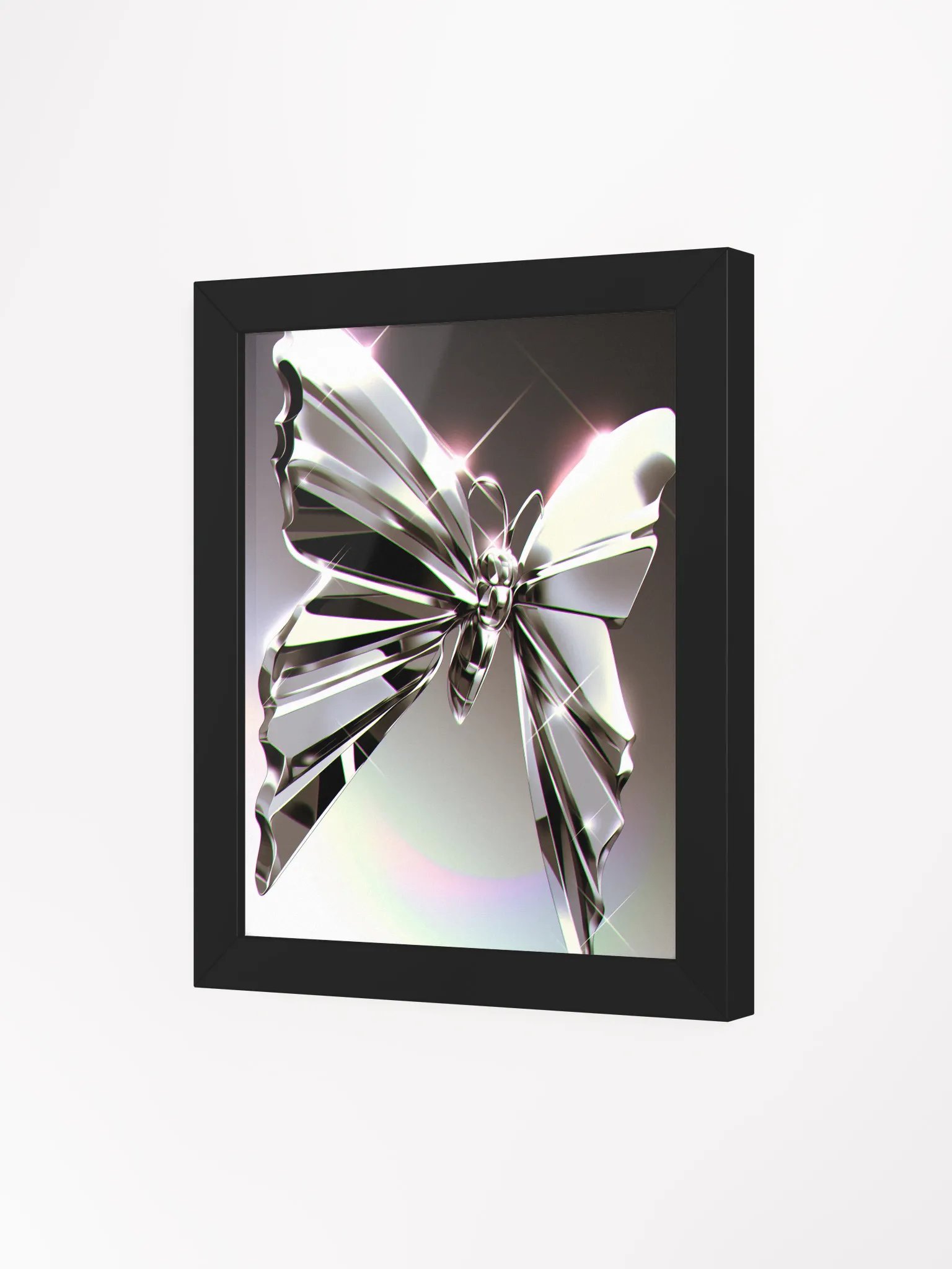 Metallic Butterfly Framed Poster product image (3)