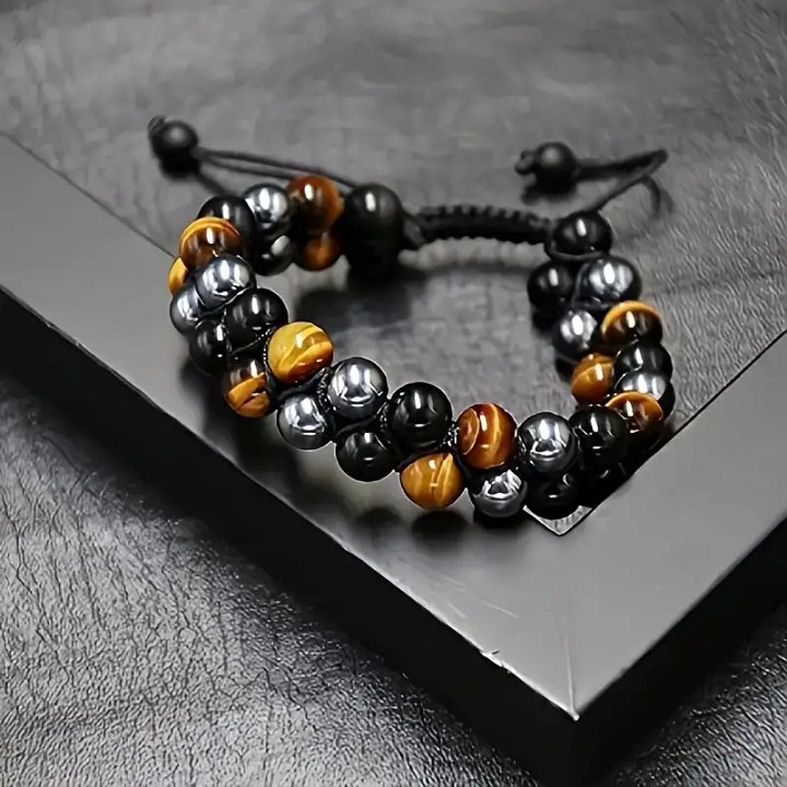 PROTECTION BRACELET Hematite, Tiger's Eye product image (2)