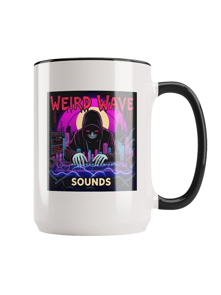 Weird Wave Sounds Duality Mug- 15 oz product image (1)
