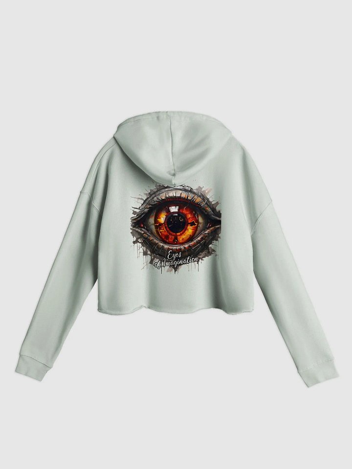 Color Eyes of Imagination Front/Back Independent Co Crop Top product image (2)