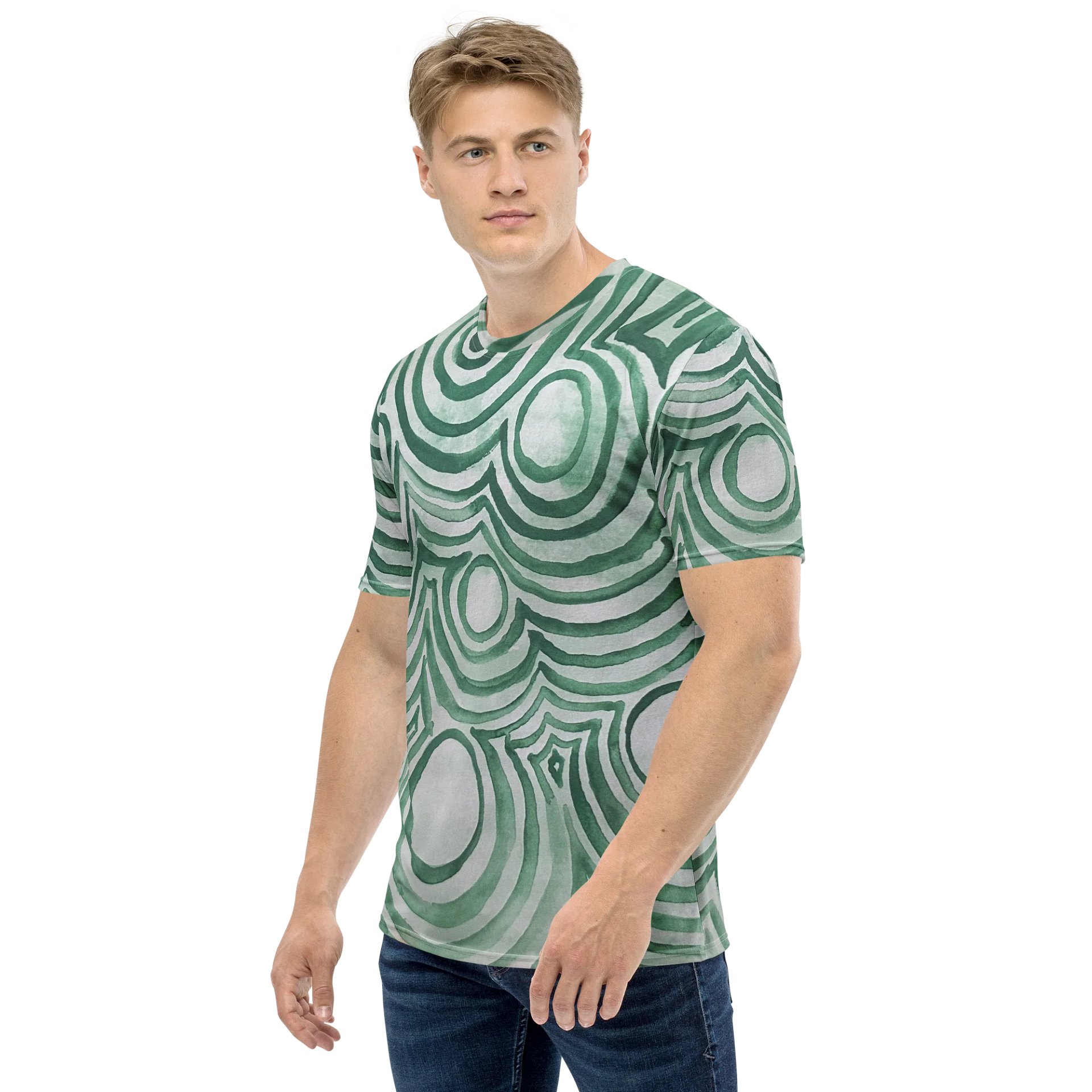 "Green Swirl" Tee product image (3)