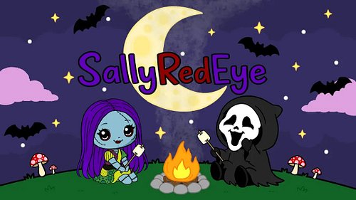 i made this banner for my bestie, @sallyredeye 💜 go check her out at https://www.twitch.tv/sallyredeye
#art #twitch #streamer...