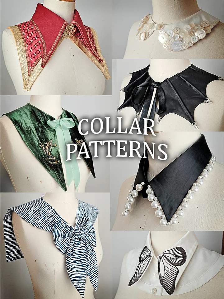 Multi Collar Sewing Patterns product image (1)