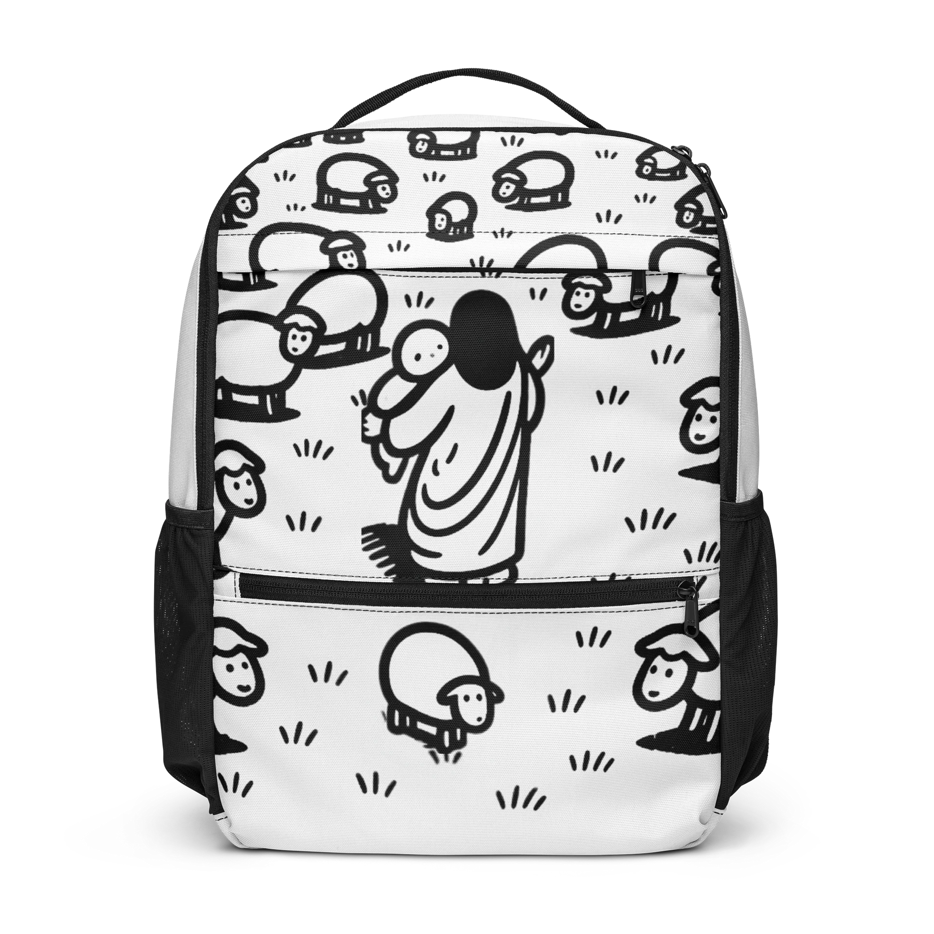 The Good Shepherd Doodle Utility Backpack product image (1)