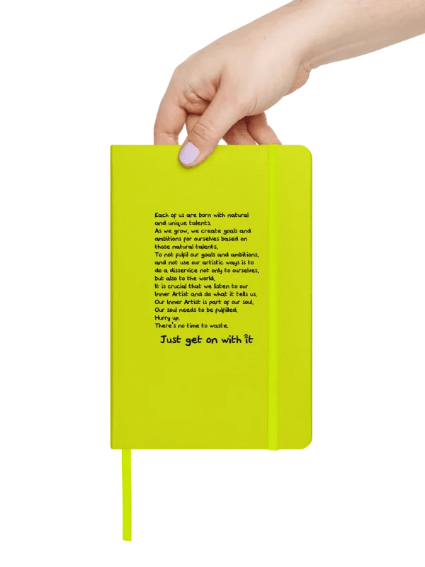 'Just Get On With It' Notebook product image (4)
