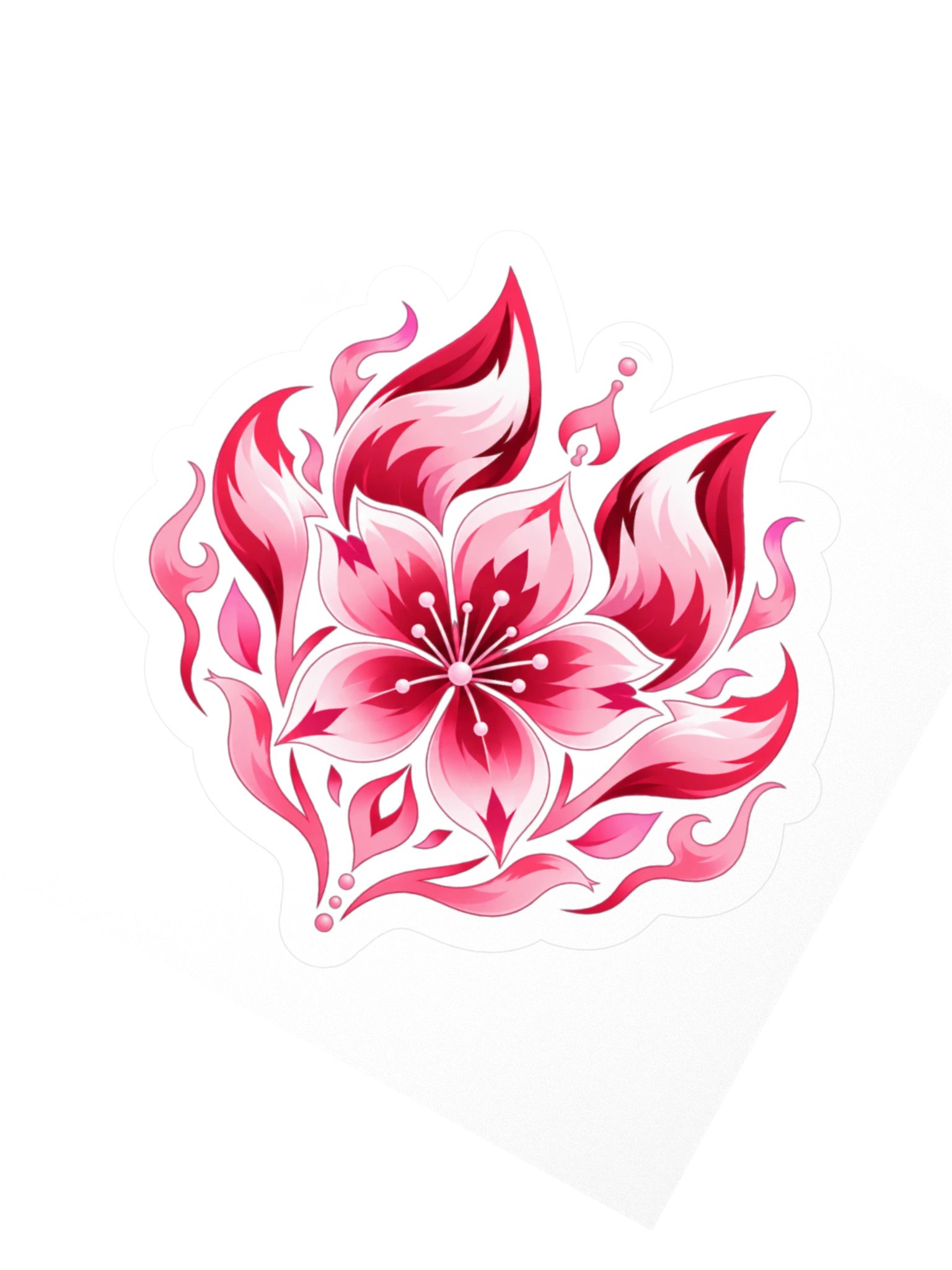 Sakura Kagami logo sticker product image (4)