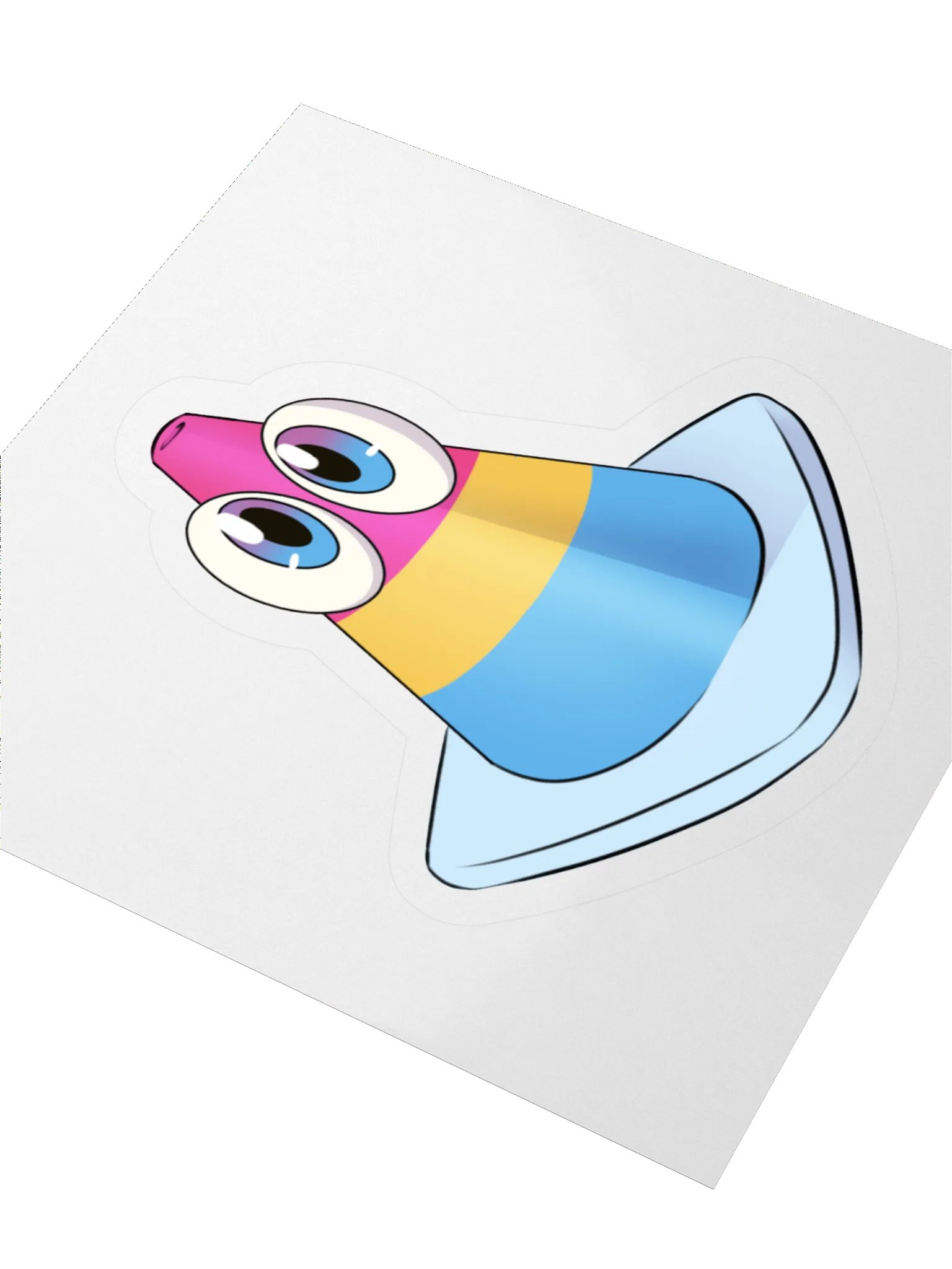 Pride Cone Sticker - Pan product image (8)