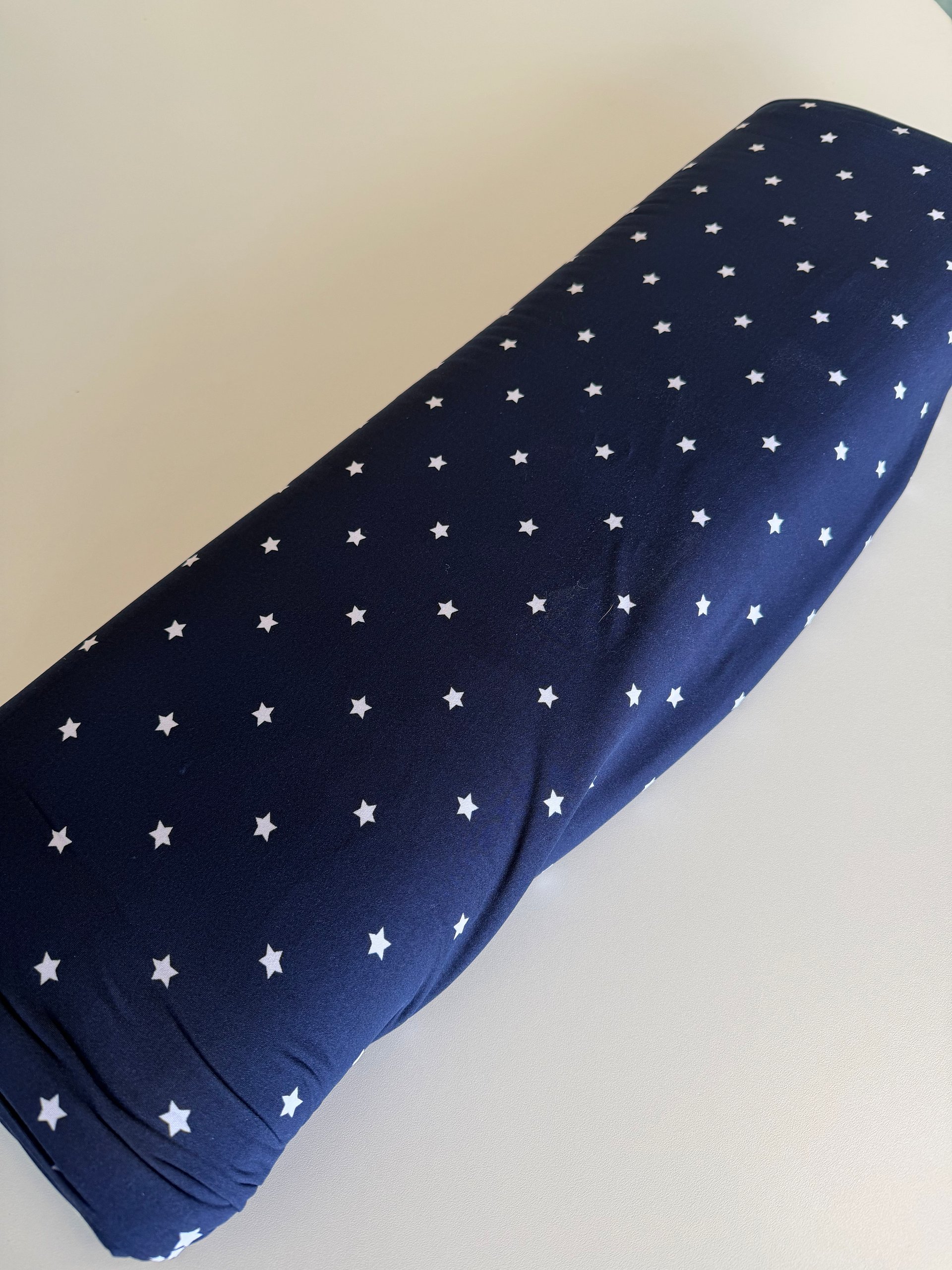 Navy Blue & White Stars DBP Fabric product image (3)