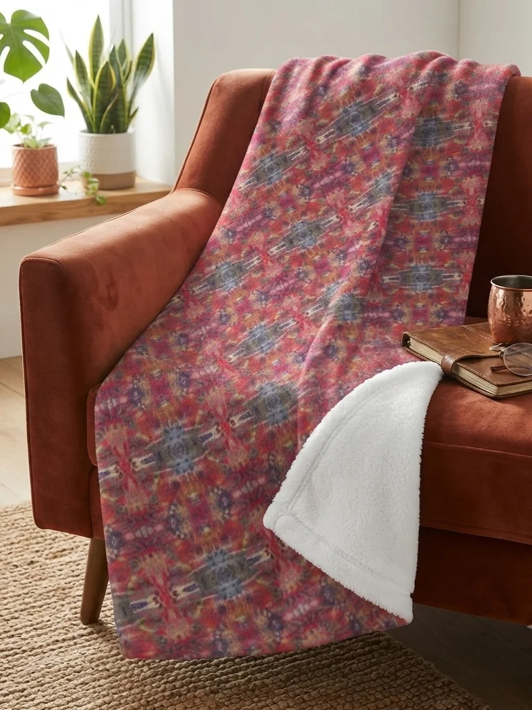 Ancestral Weave Throw Blanket product image (1)