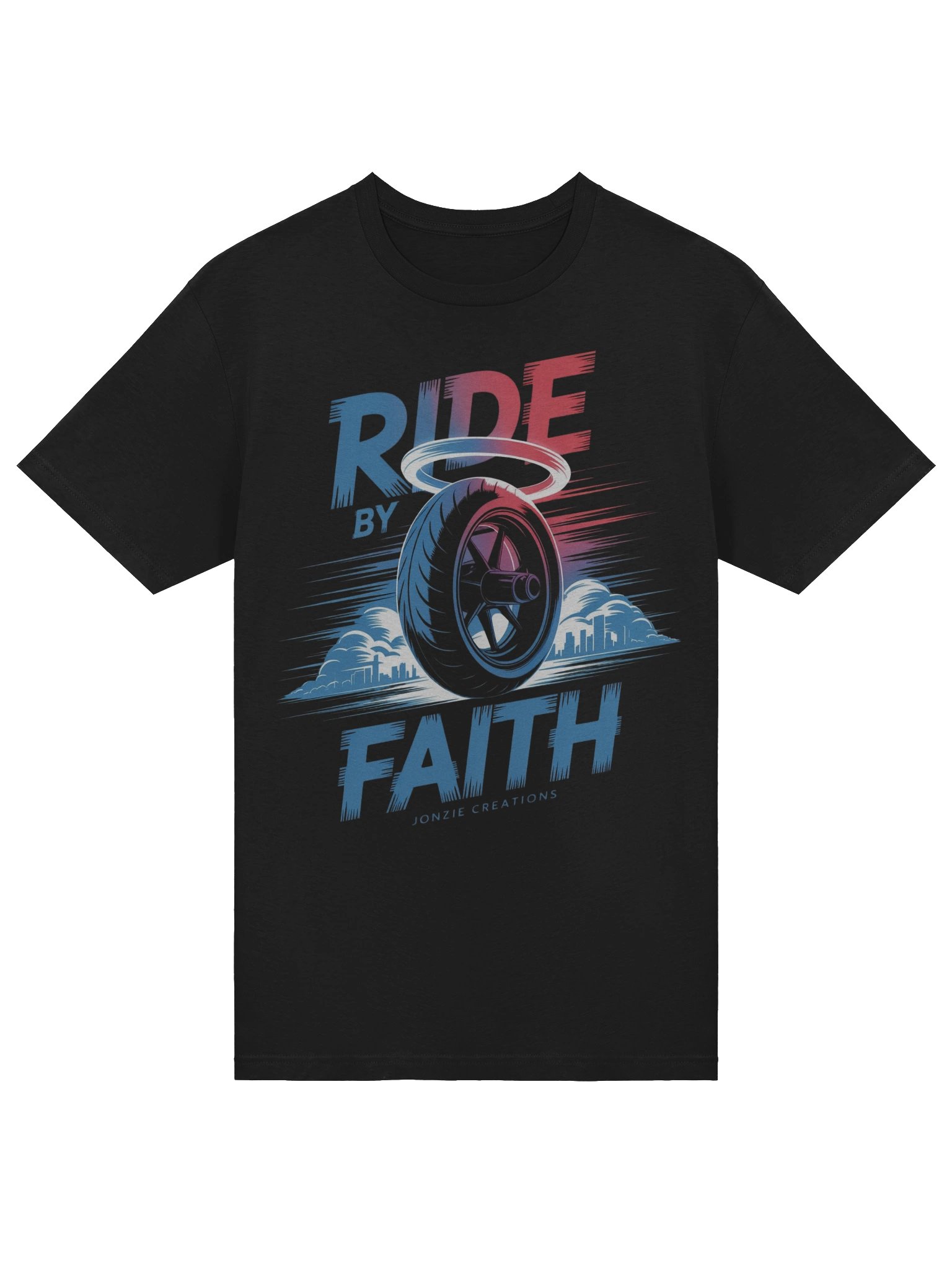 Ride By Faith Graphic T-Shirt product image (18)