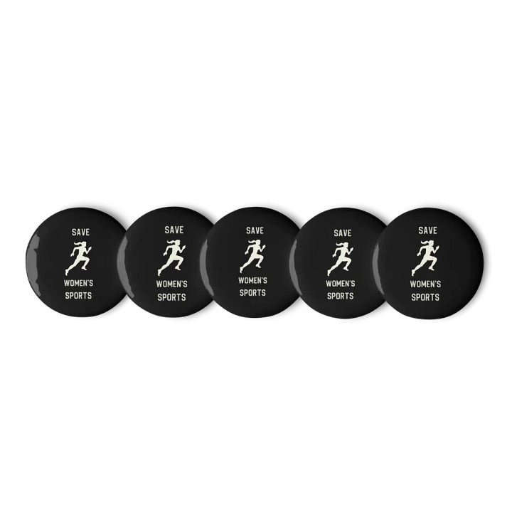 Save Woman's Sports Pin Set (Black) product image (1)