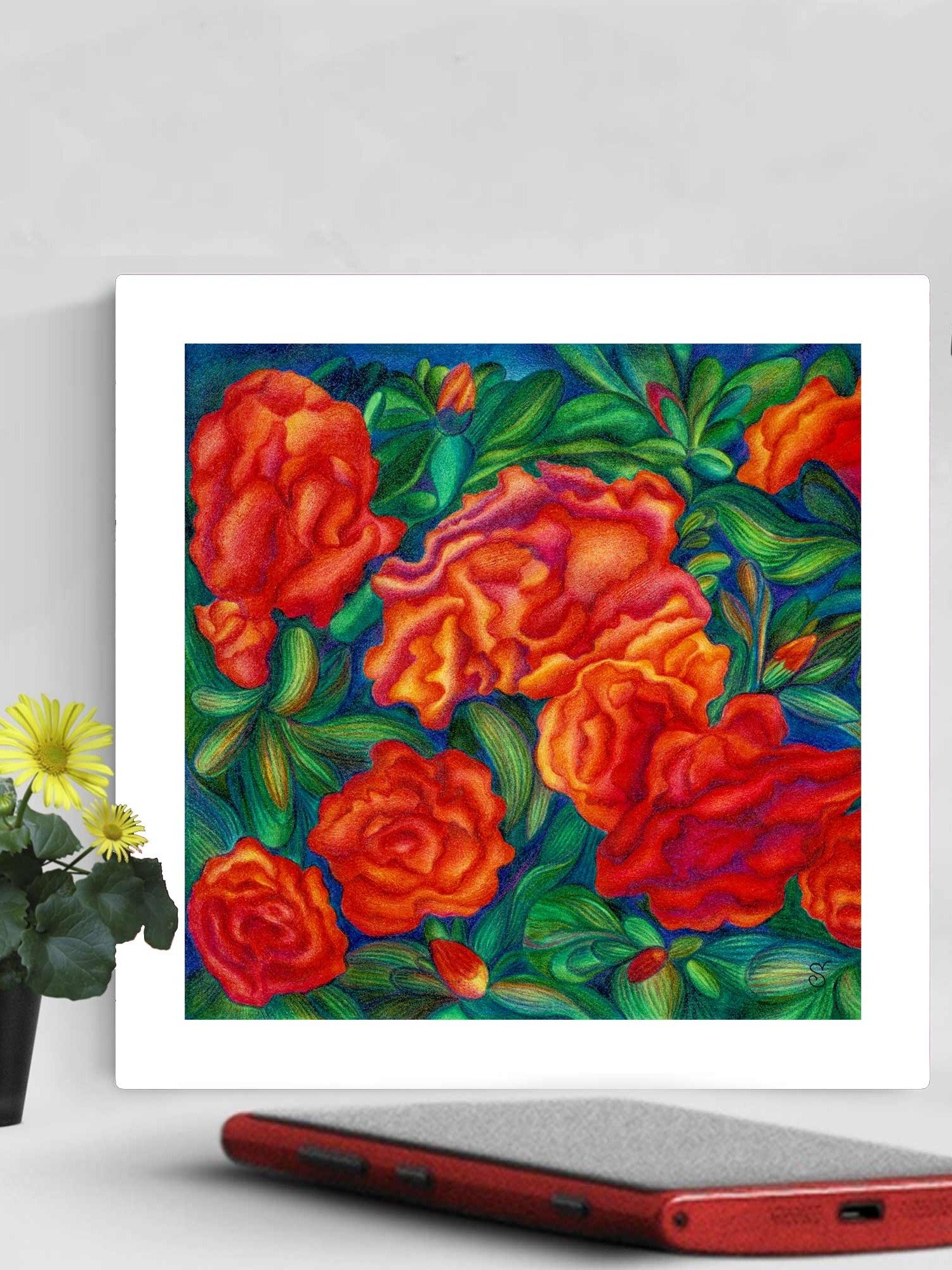 Blank Canvas Collection - Red Azalies product image (3)