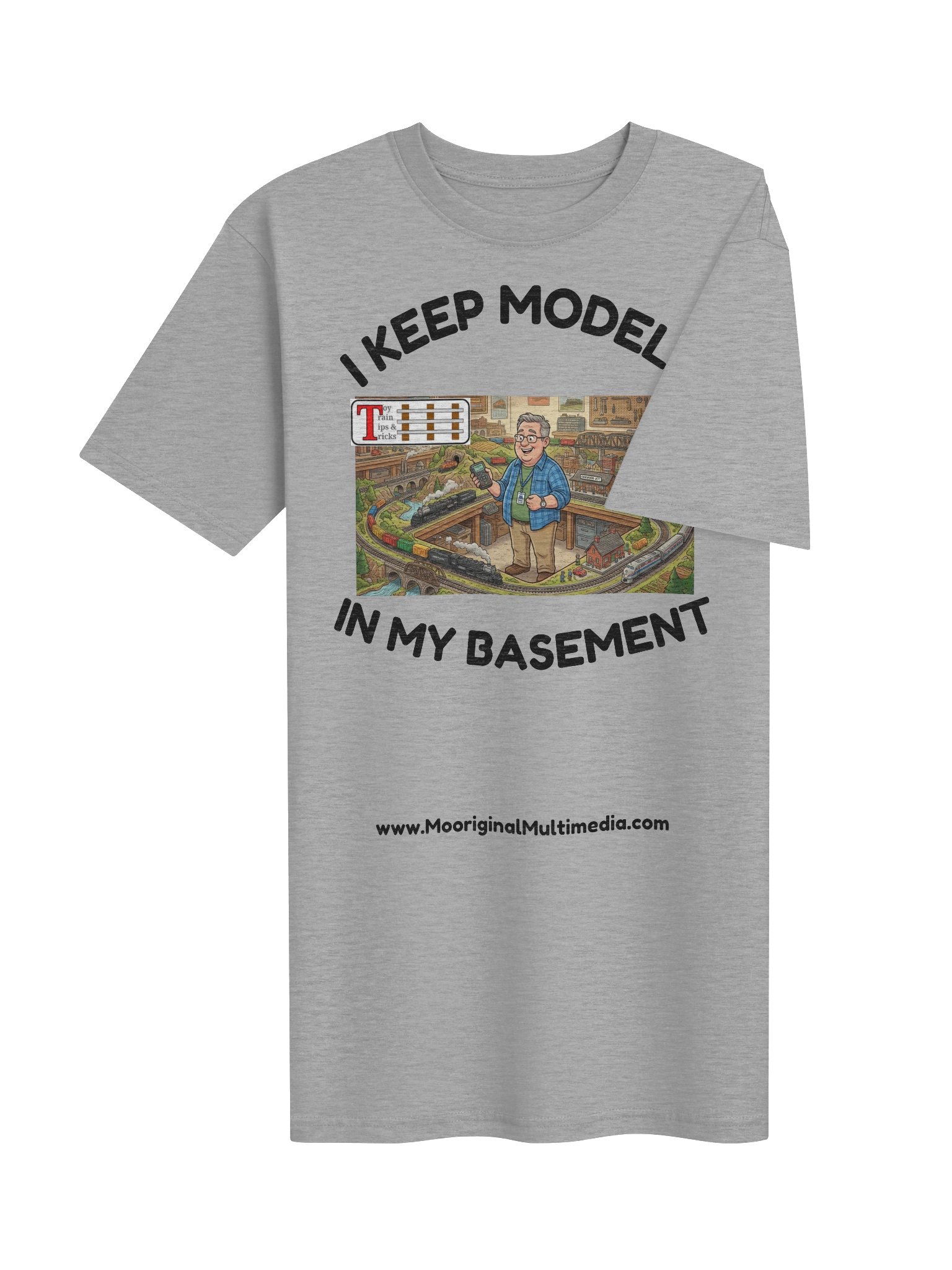 Humorous Model Train Tee product image (4)