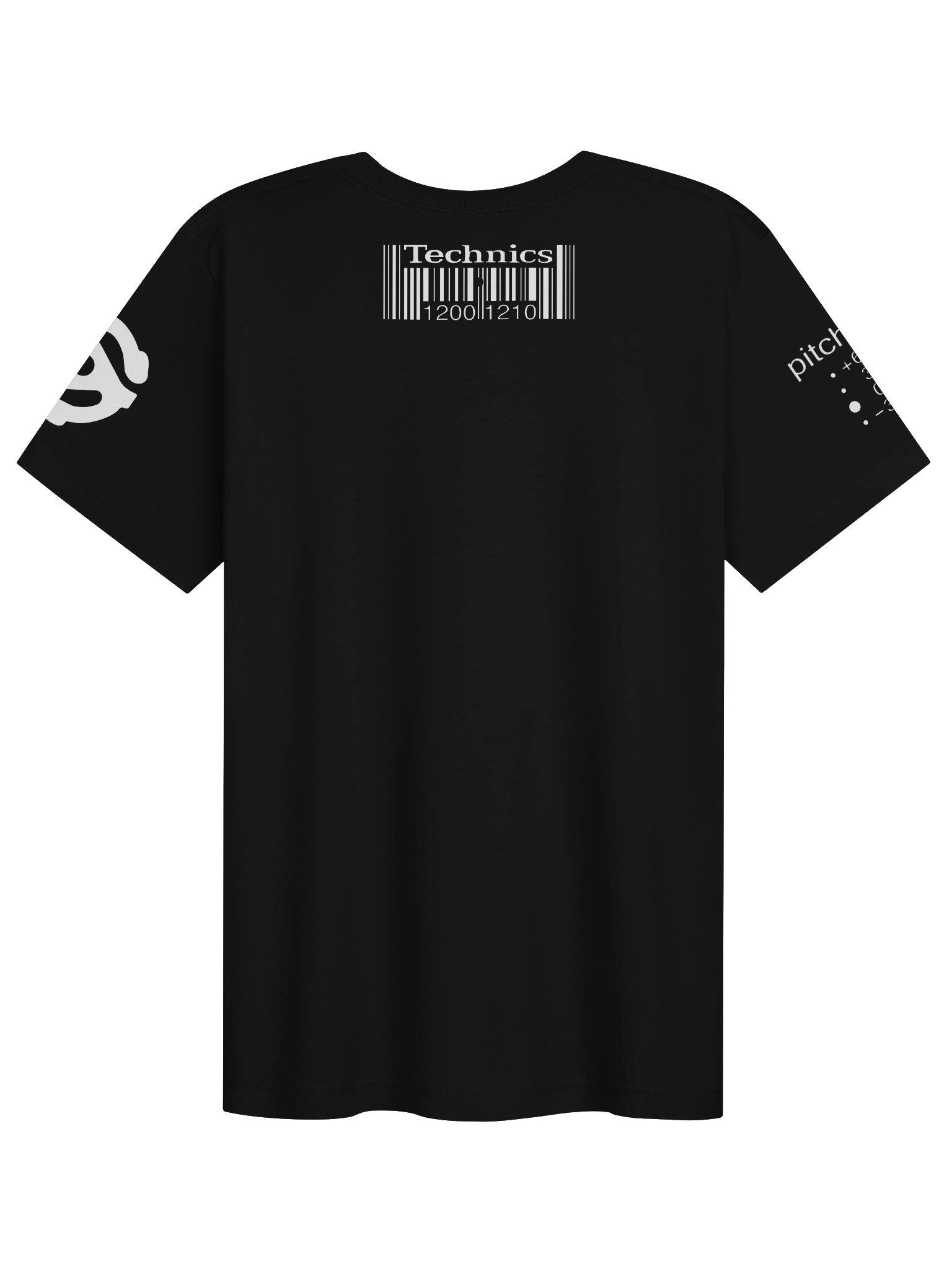 DJ Turntable T-Shirt – Technics SL-1200 Inspired DJ Apparel | White Logo DJ Shirt product image (2)