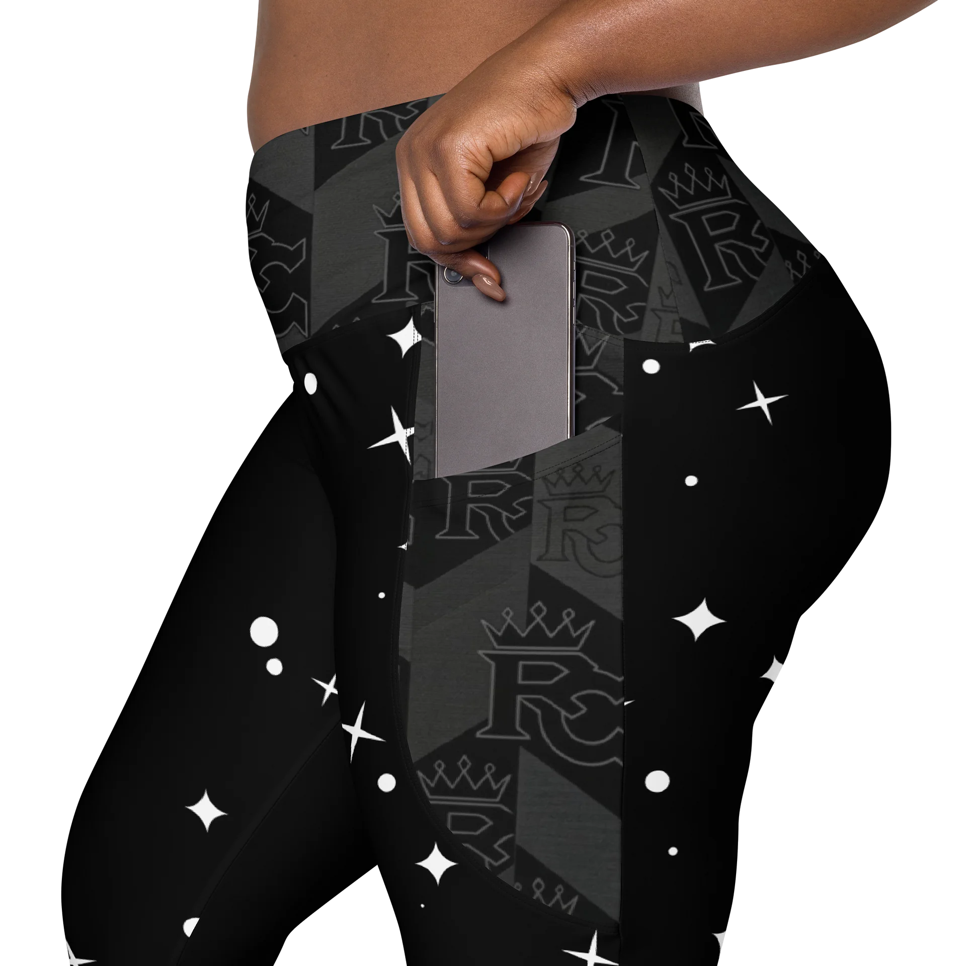 Diamond In The Sky 💎 Leggings with Pockets product image (8)