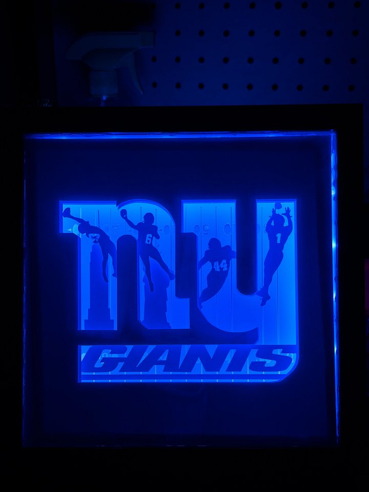 Giants 8x8 Lightbox product image (1)