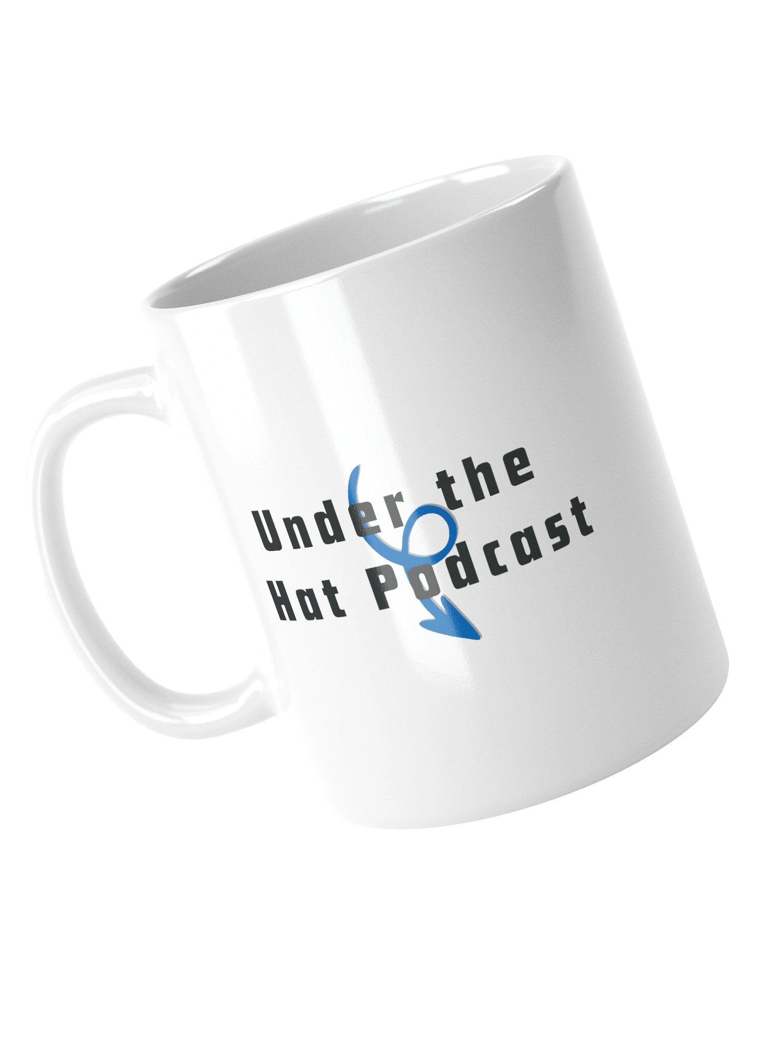 White Podcast Mug product image (10)