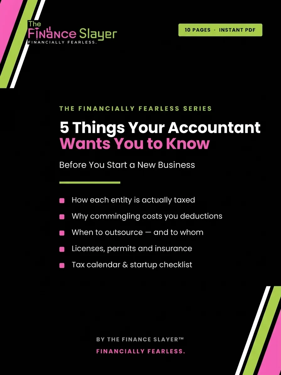 5 Things Your Accountant Wants You to Know Before You Start a New Business product image (1)