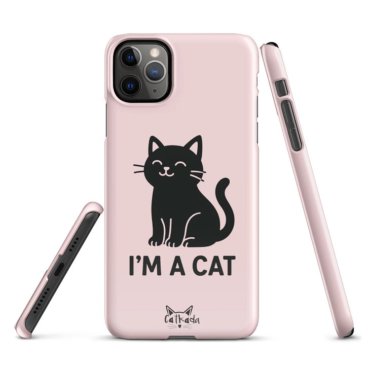 I'M A CAT IPHONE CASE product image (1)