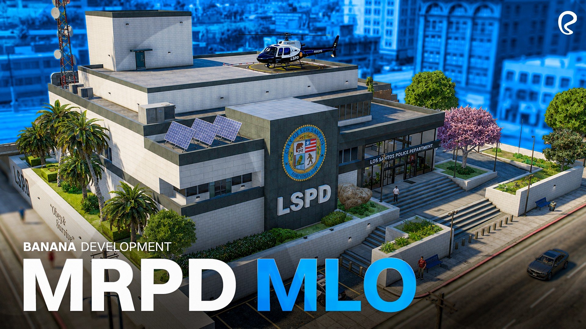 [FiveM Maps] Mission Row Police Department (MRPD) MLO | FiveM GTA 5 Roleplay product image (1)