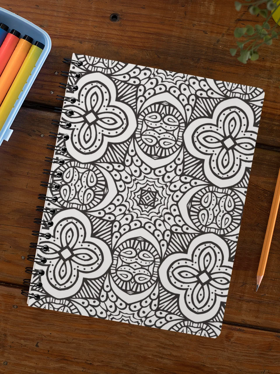 Mega Mandala Printable Coloring Book product image (6)